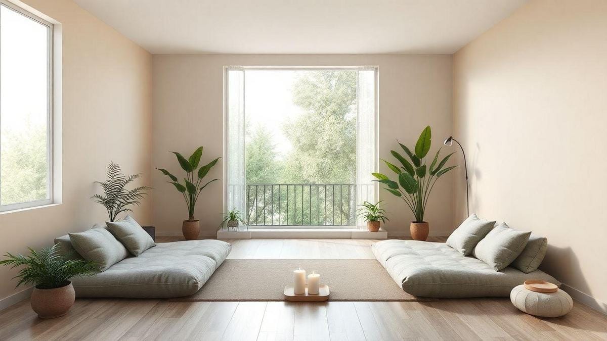 Design de Espaço de Meditação: Estilo e Funcionalidade